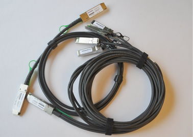 QSFP + χάλκινο καλώδιο άμεσος-συνδέσεων
